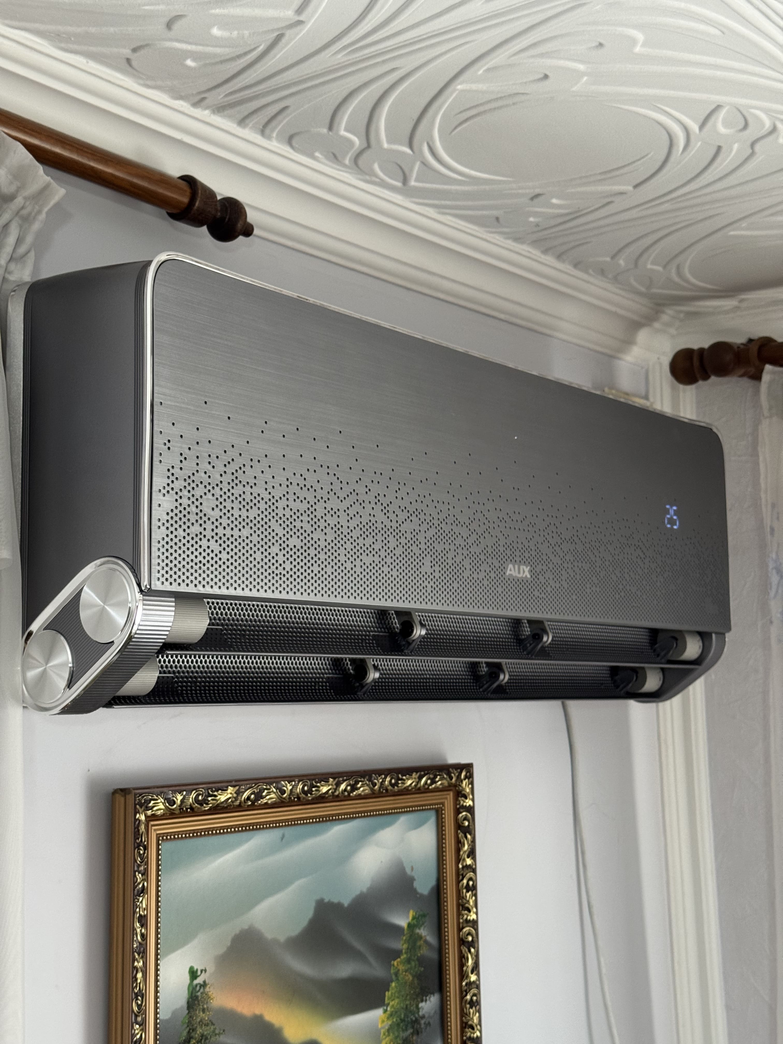 Instalarea aparatului de aer conditionat AUX C PRO 12000 BTU in Balti